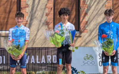 Le premier podium de Lény Planud