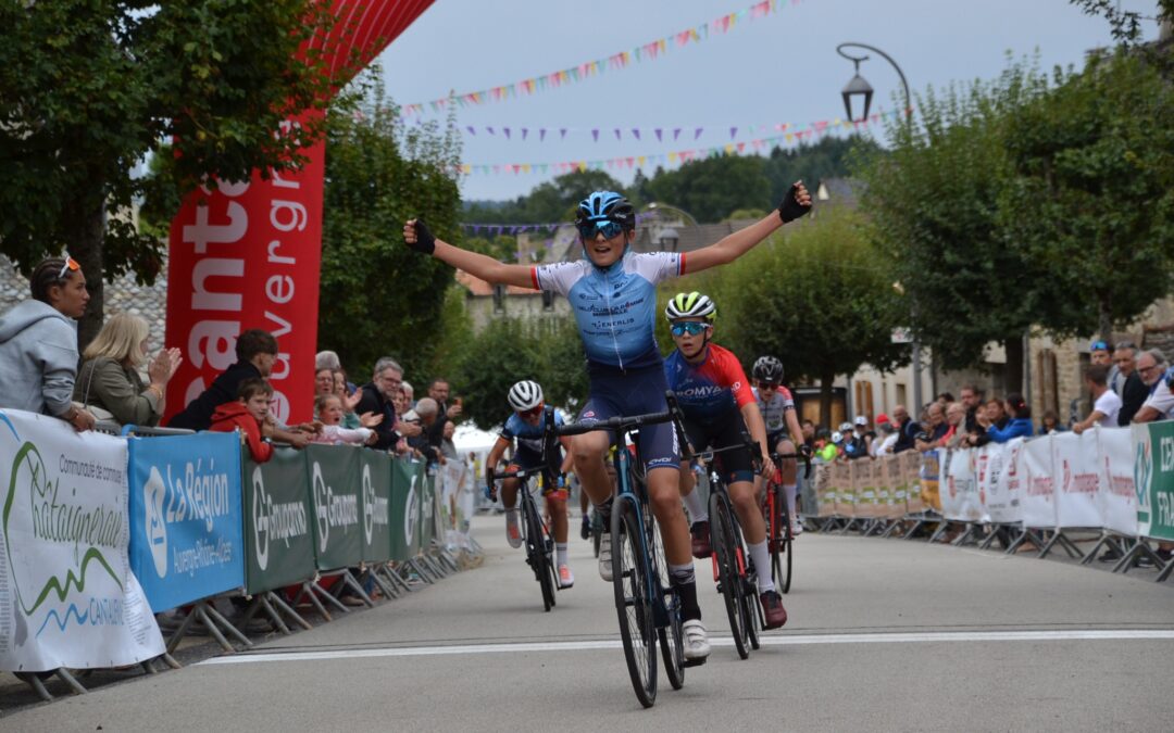 Critérium de Marcolès : Mika triomphe, Néo sur le podium !
