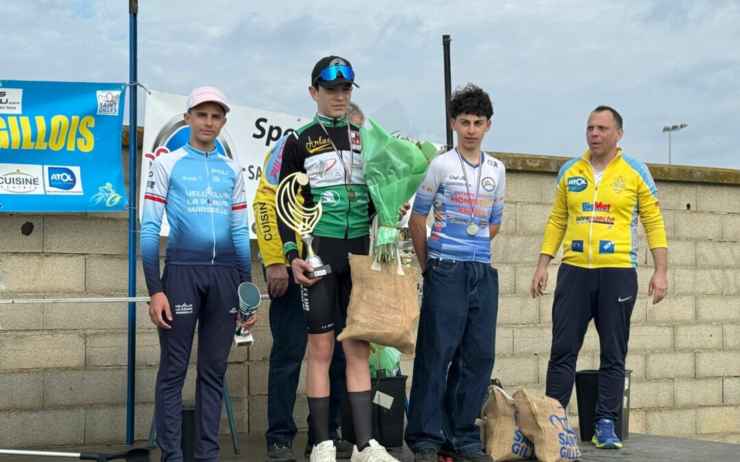 Kenzo Pettini, médaillé d&rsquo;argent !