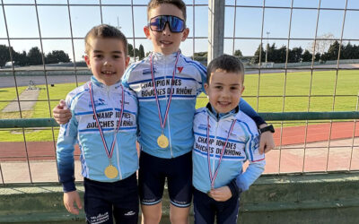 Trois titres, cinq podiums