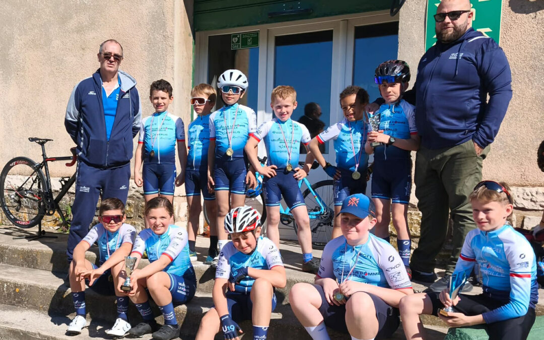 Doublé piste-route pour les Pommiers  !