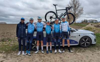 Les U17 sur les pavés de Paris-Roubaix